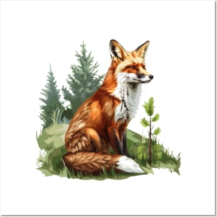 Fox Lovers Posters and Art